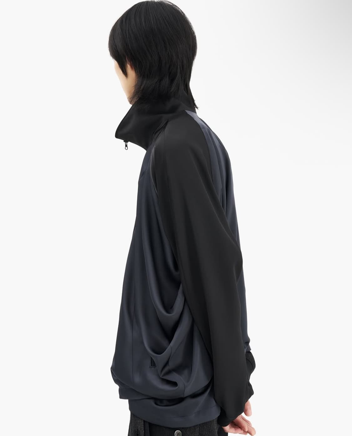 [M] 지용킴 드레이핑 트랙 자켓 상품이미지1