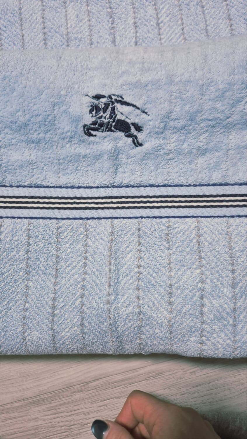 버버리 스트라이프 타올 블랑캣 이불 상품이미지2