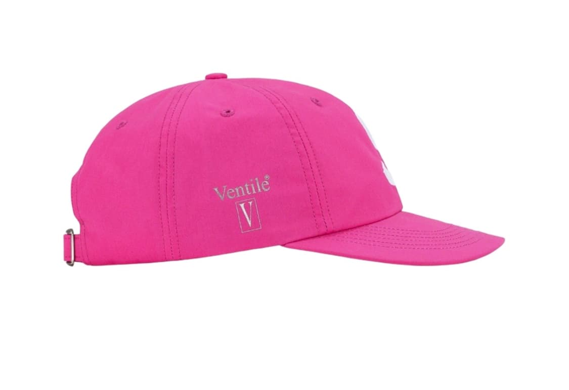 슈프림 벤타일 S 로고 캠프캡 마젠타 핑크 Supreme Ventile  상품이미지2