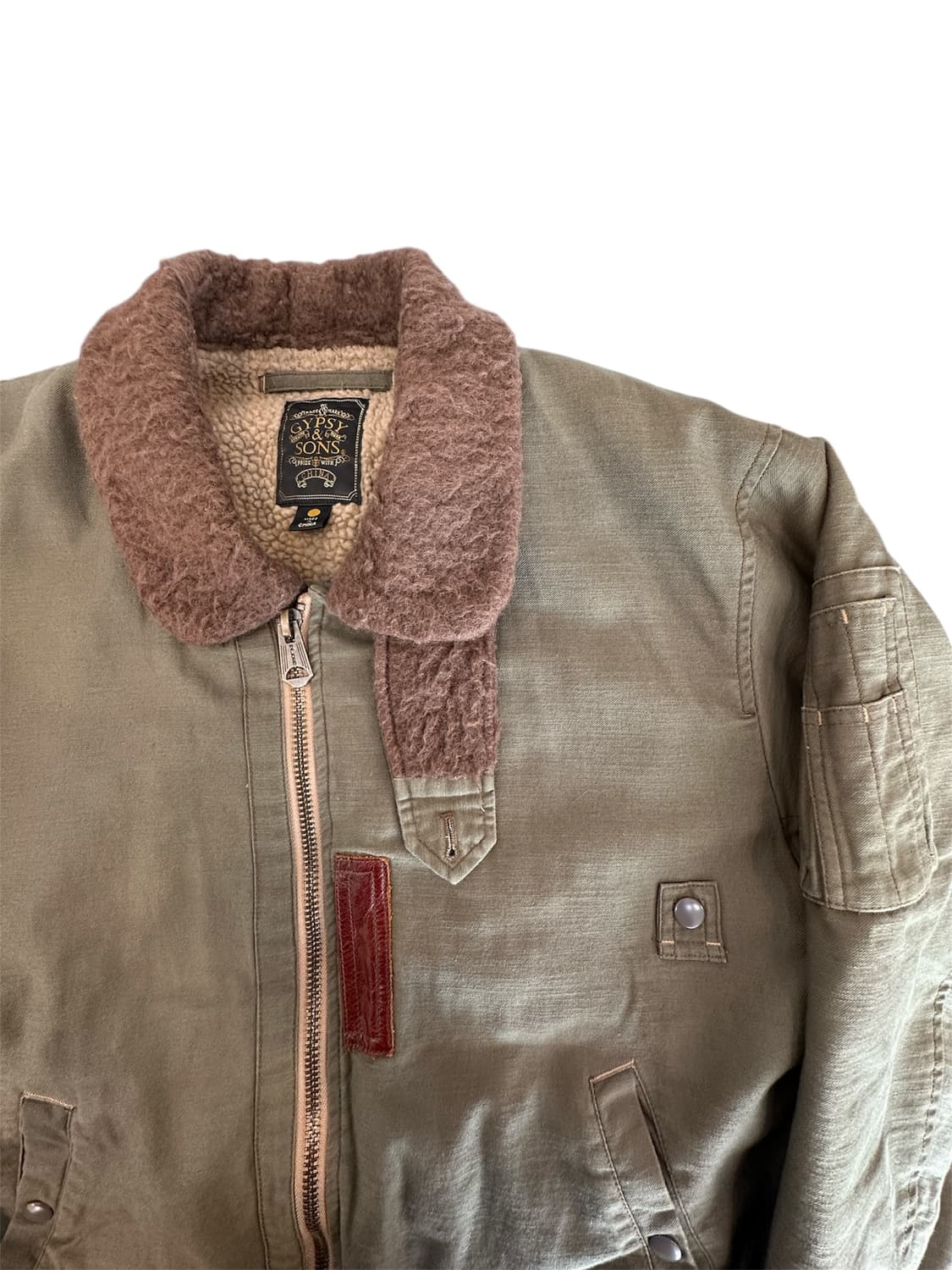 봄버 플라이트 자켓 상품이미지4