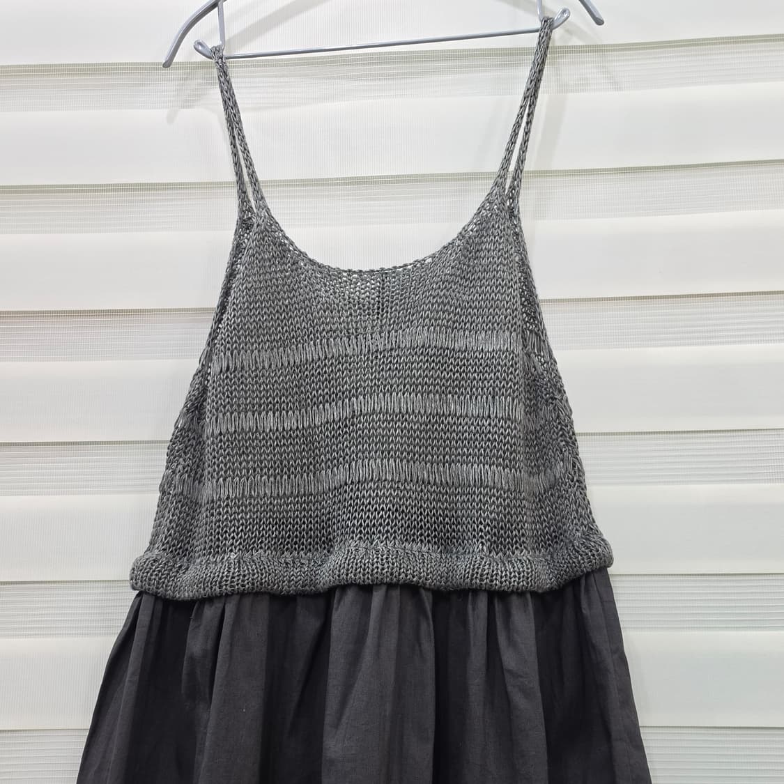 일본 TANG 린넨 니트 원피스- 우먼프리 상품이미지7