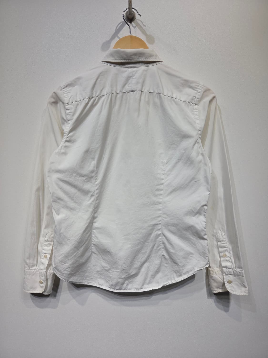 로렌 랄프로렌 골드 크레스트 자수 화이트 셔츠 상품이미지7