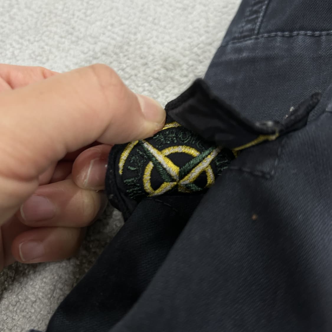 스톤 아일랜드 블랙 신형 카고 바지 L 상품이미지7