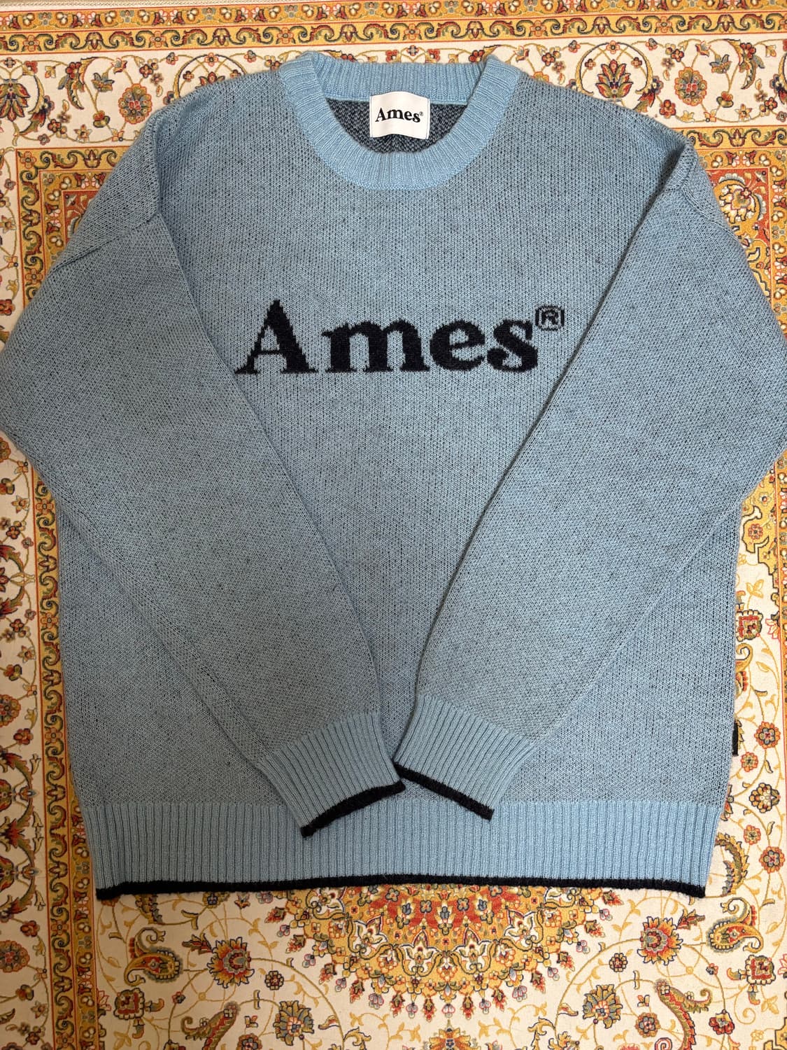 AMES COLORED LOGO KNIT 상품이미지2