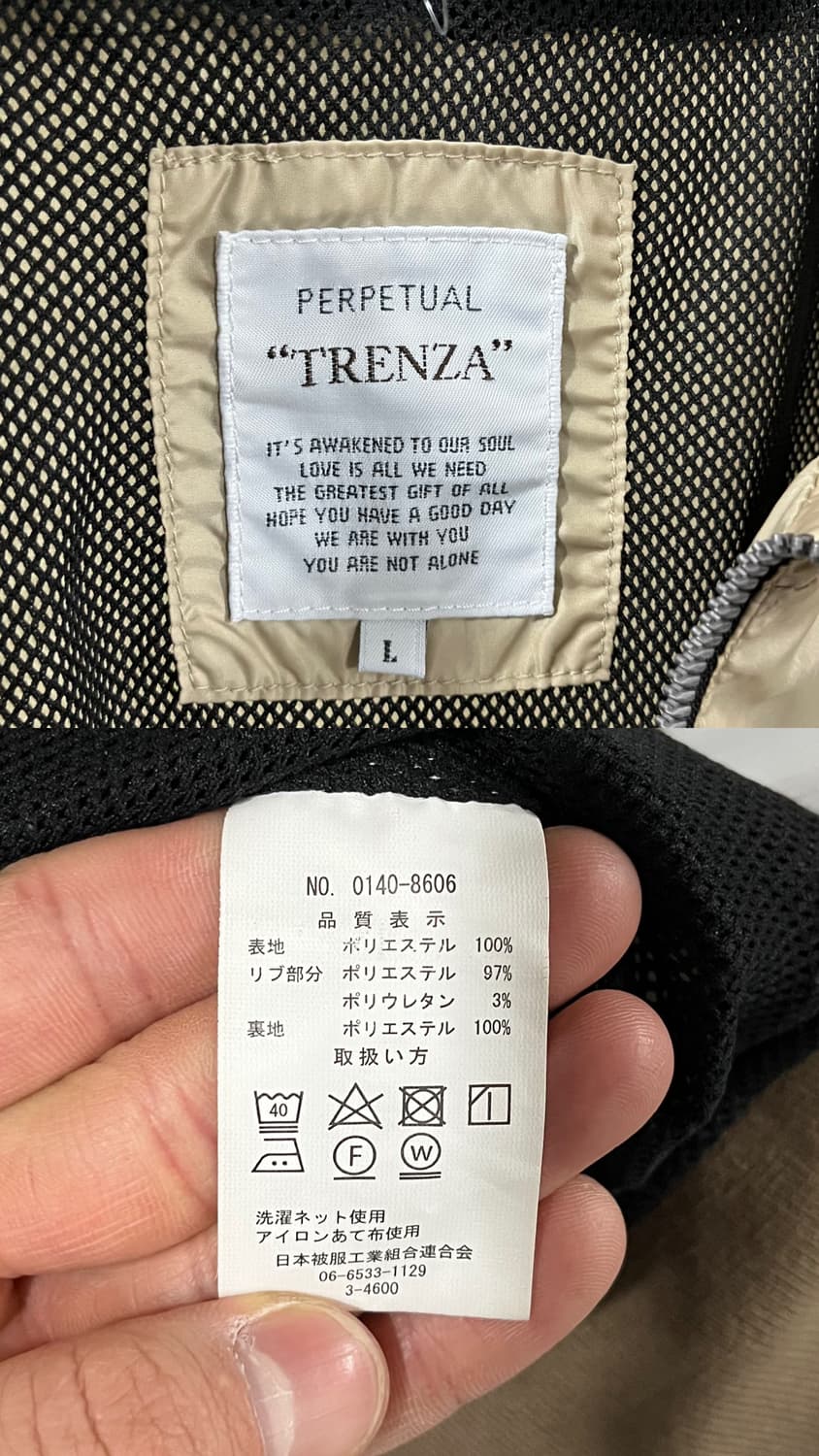 Trenza nylon high neck jacket 상품이미지6