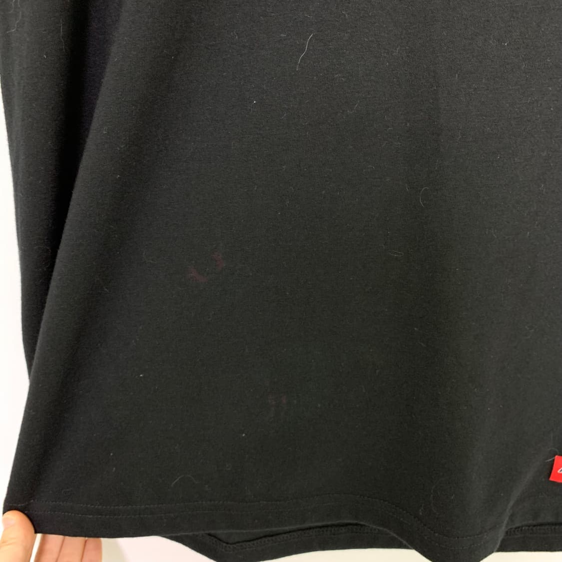 디키즈 로고 프린팅 반팔 티셔츠 블랙 빈티지 여성 L 상품이미지3