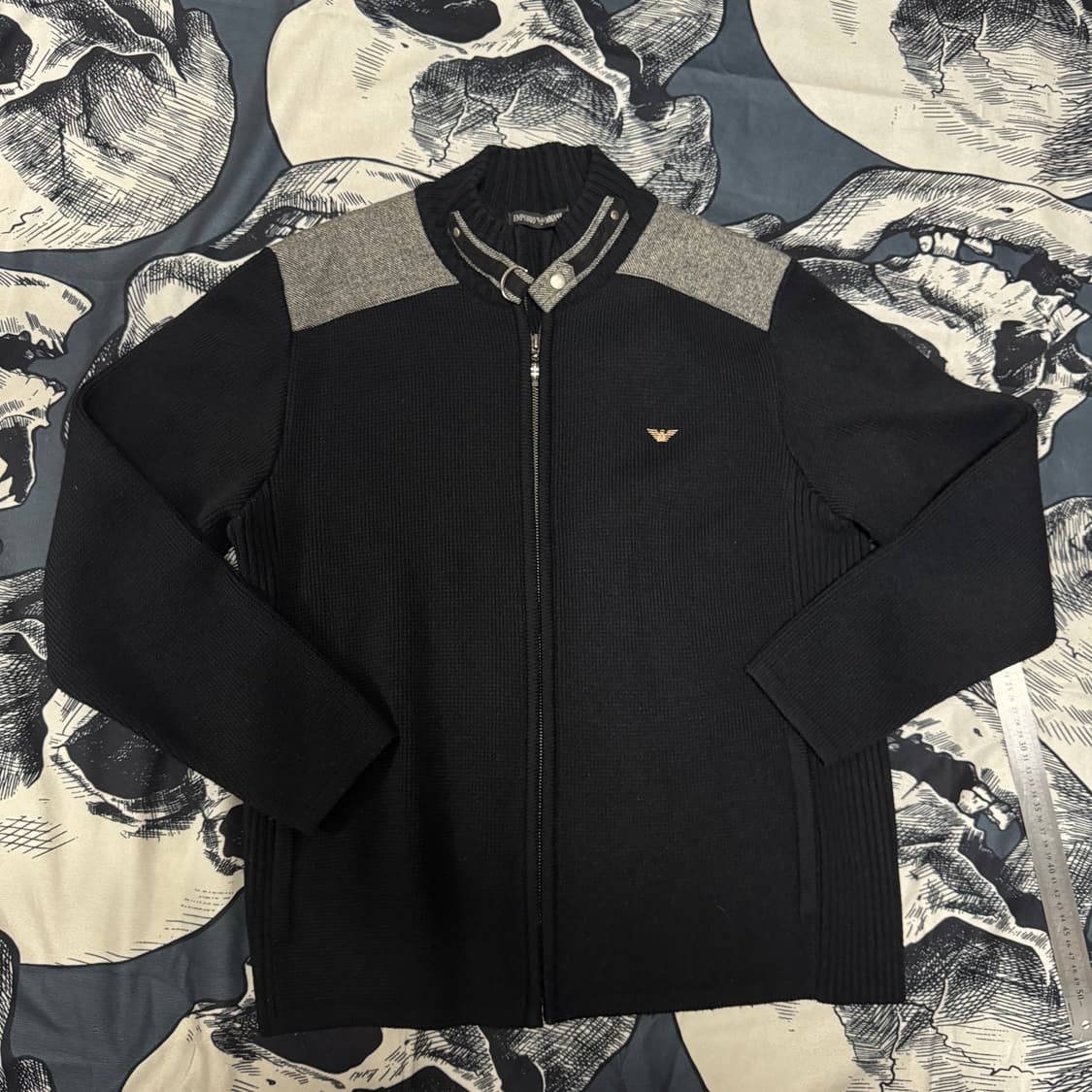 아르마니 집업니트 XL사이즈 상품이미지2