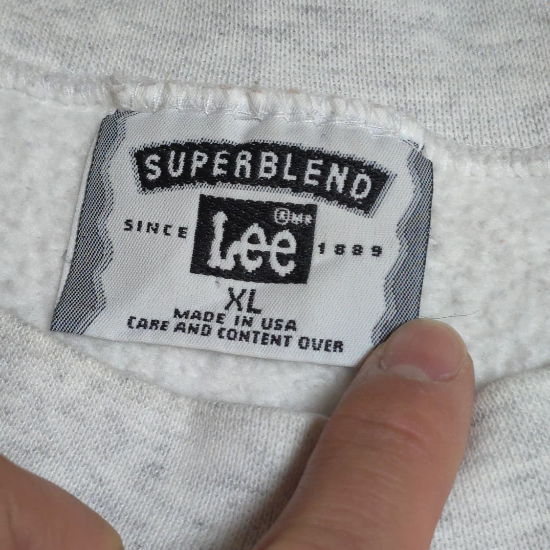 [XL]90s USA Lee 빈티지 스웻셔츠 맨투맨 상품이미지3