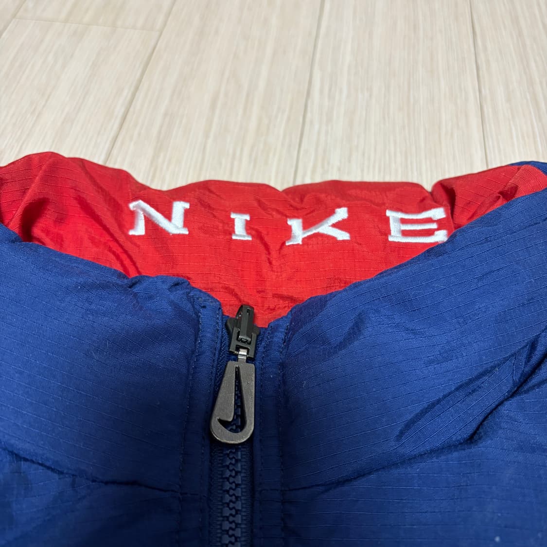 나이키 90s 올드스쿨 립스탑 리버시블 푸퍼 패딩 상품이미지7