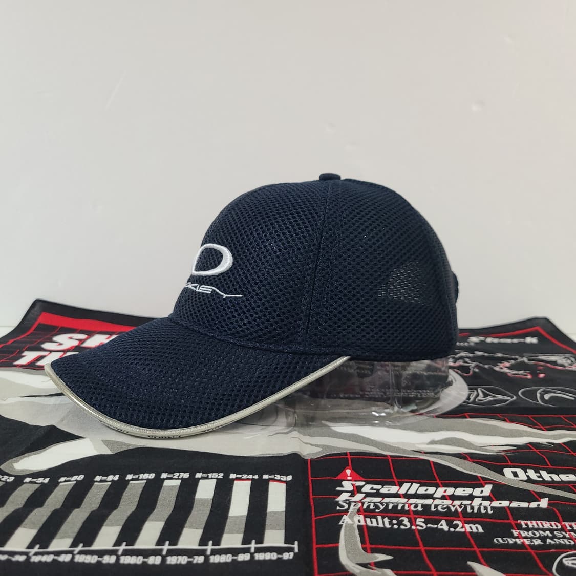 오클리 빈티지 자수 로고 메쉬 캡 모자 볼캡 상품이미지3