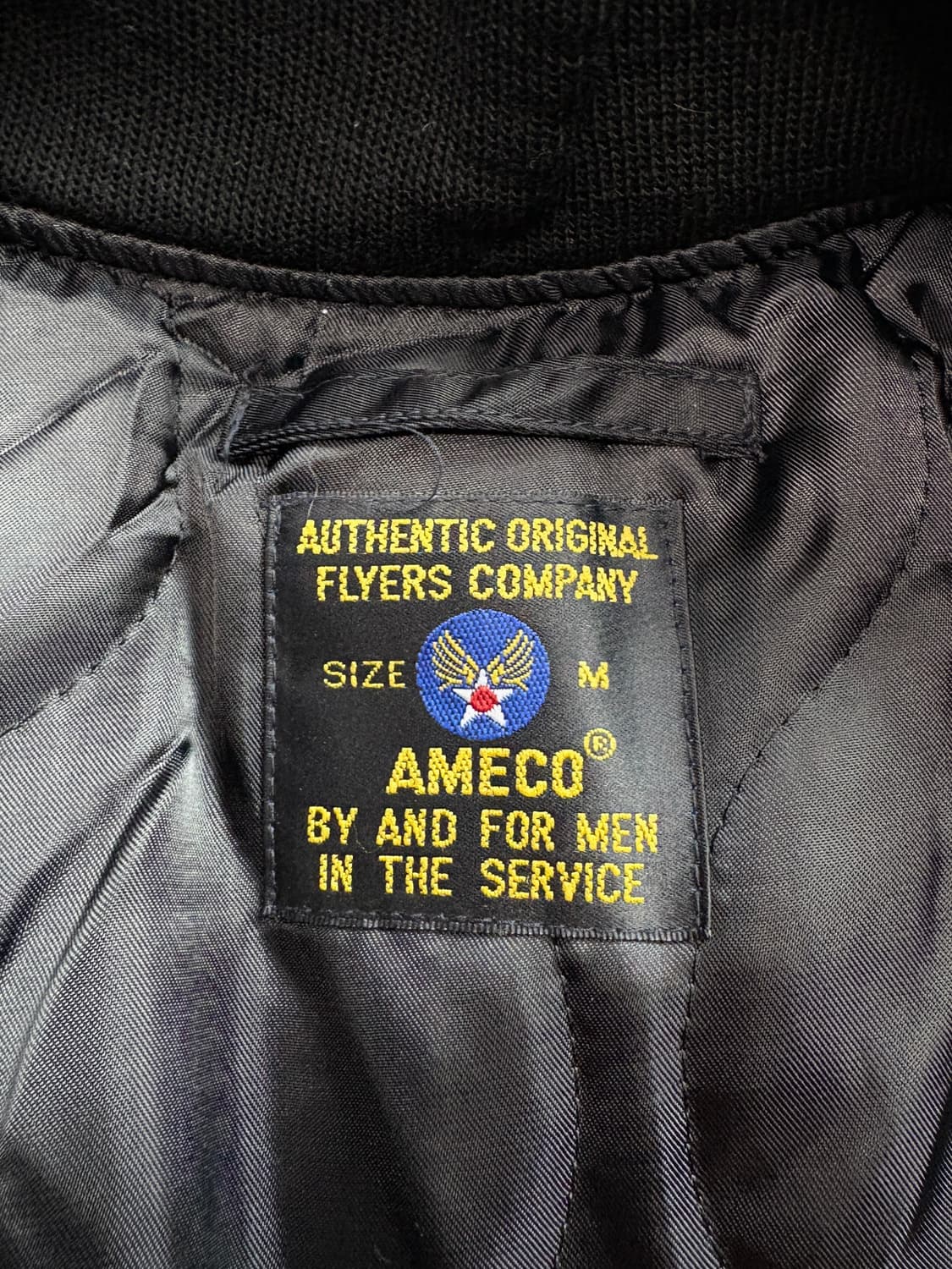 AMECO 밀리터리 MA-1 플라이트 점퍼 3781 상품이미지4