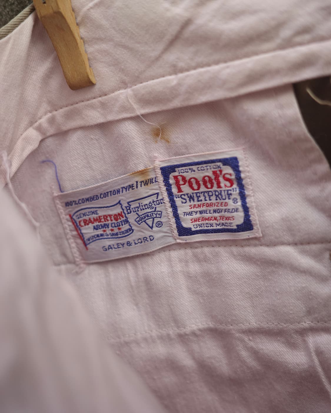 50-60‘s Army Pools 트윌 치노 팬츠 상품이미지4