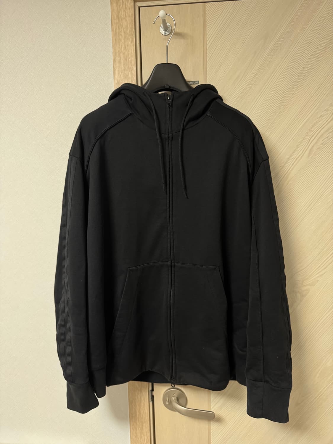 Y-3 요지야마모토 스컬 후드집업 M 오버핏 상품이미지1