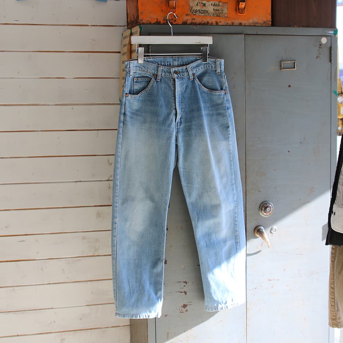 (착용컷) 80's 리바이스 505 오렌지탭 (남성용 31.5) 상품이미지1