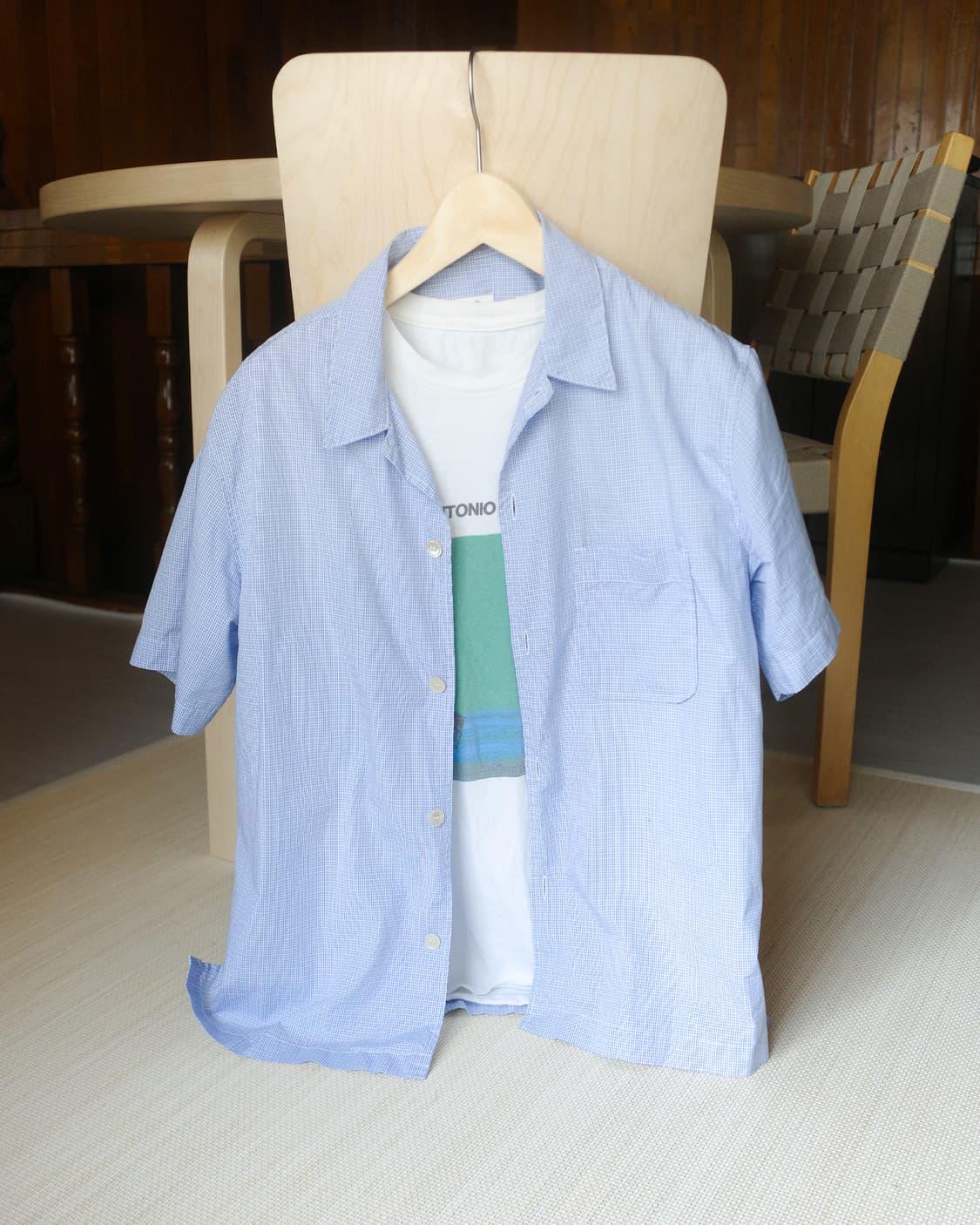 Seasalt Veranda half shirts (sky blue) 상품이미지1
