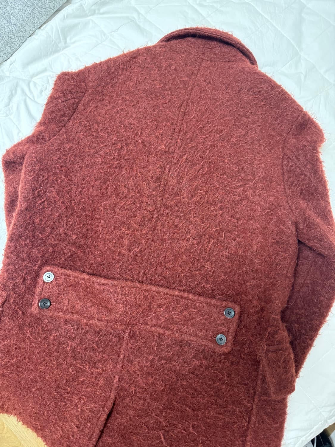 정가 150) 우영미 알파카 오버사이즈 코트 48 상품이미지3