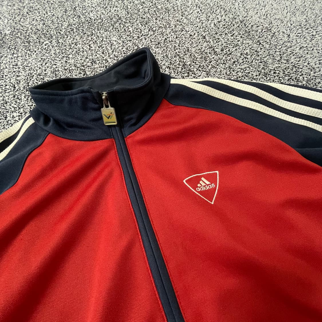 빈티지9. 아디다스 00‘s 네이비 레드 배색 져지 상품이미지2
