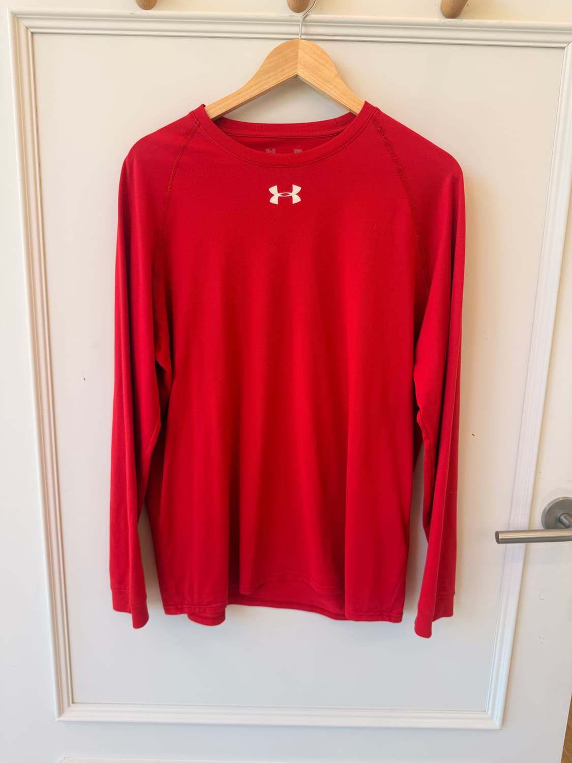 언더아머(UNDER ARMOUR) 기능성 긴팔 레드  상품이미지1