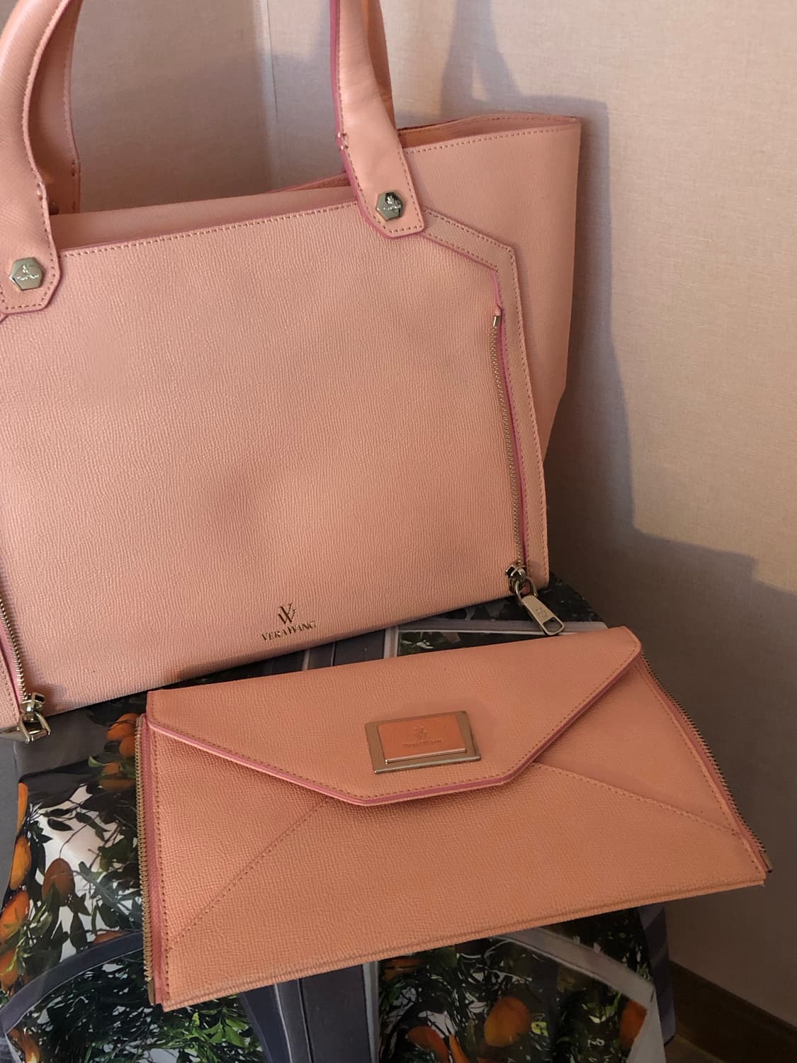 VERA WANG 베라왕 멜로즈백 (피치핑크)  상품이미지7