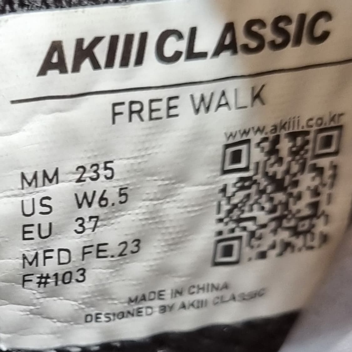 아키클래식 프리워크 여성운동화235  상품이미지6