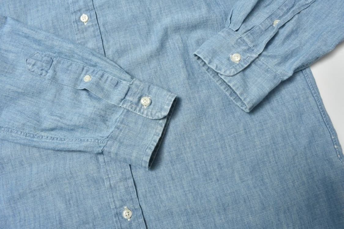 폴로 랄프로렌 큐알라벨 데님셔츠 M N1193 상품이미지4