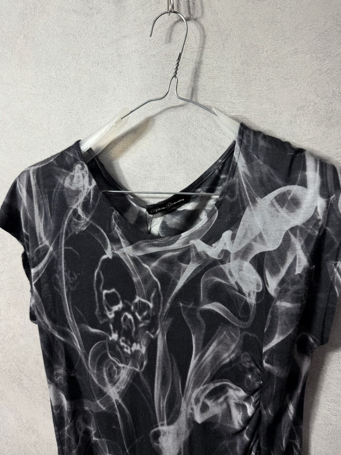 Hysteric Glamour Smoke Skull Tee 상품이미지4