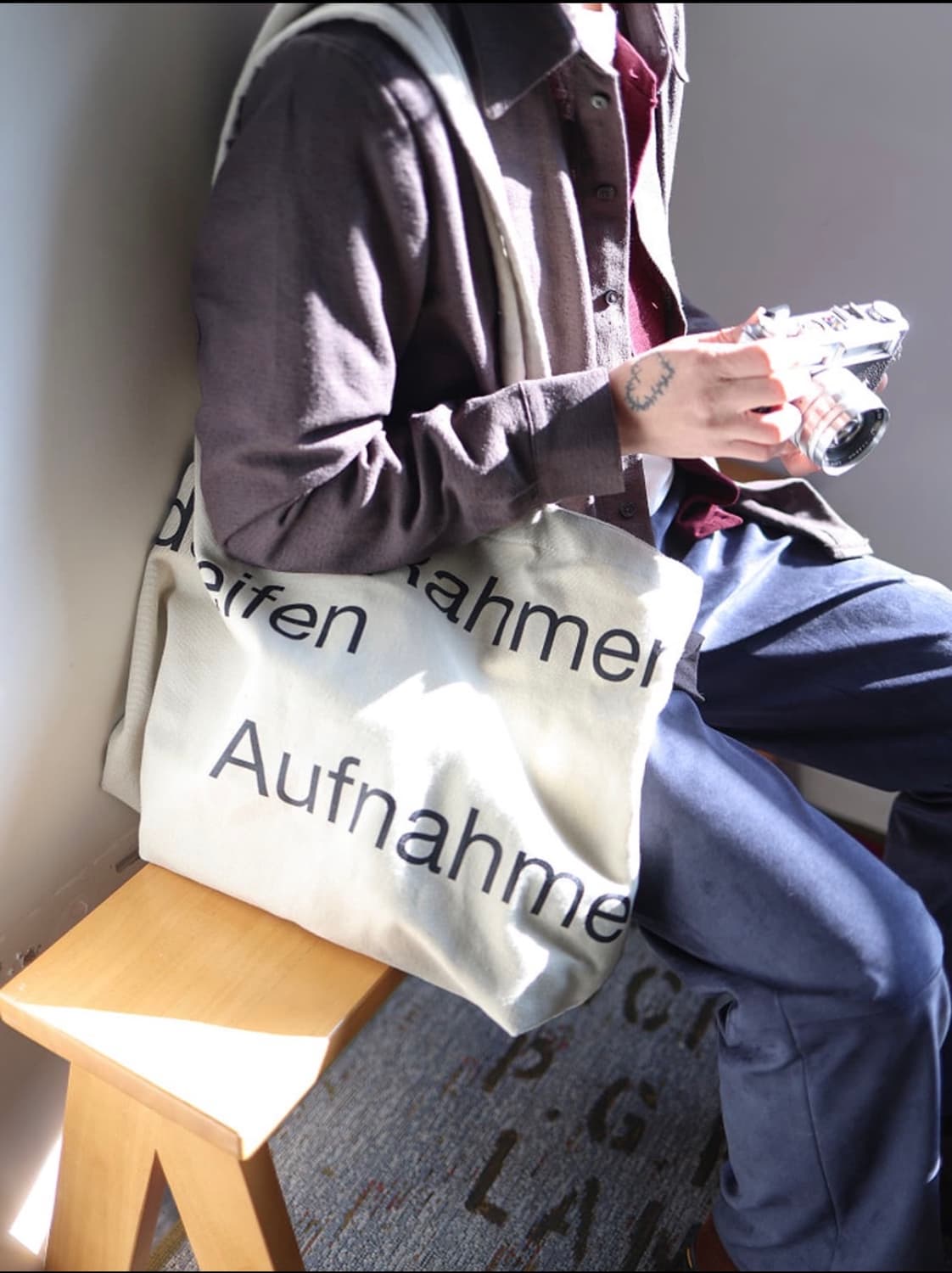 eno.rum 토트백 가방 베이지 상품이미지1