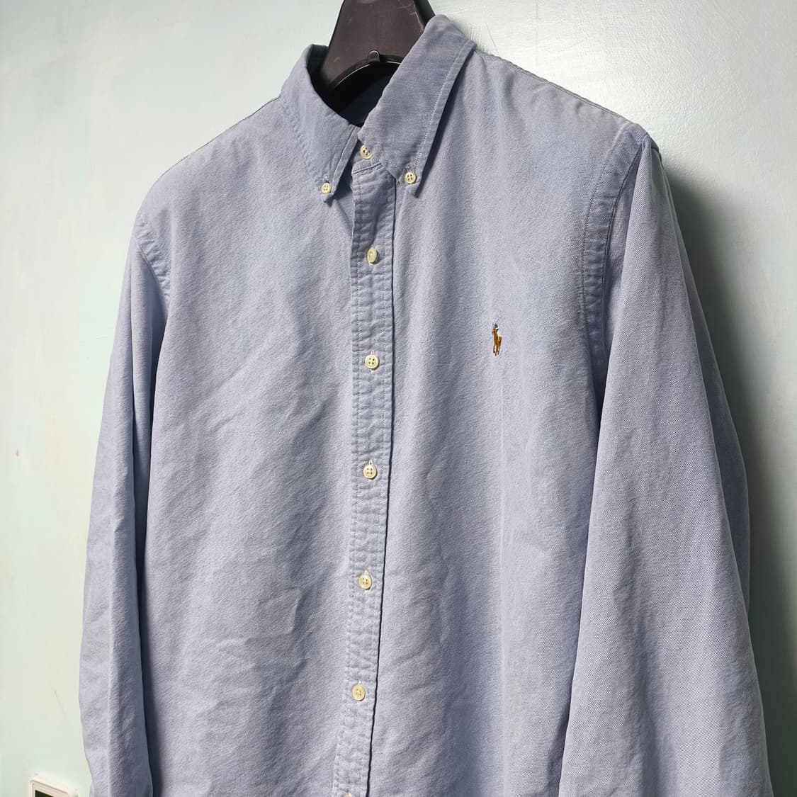 [XL] 폴로 랄프로렌 블루 옥스포드 셔츠 상품이미지1
