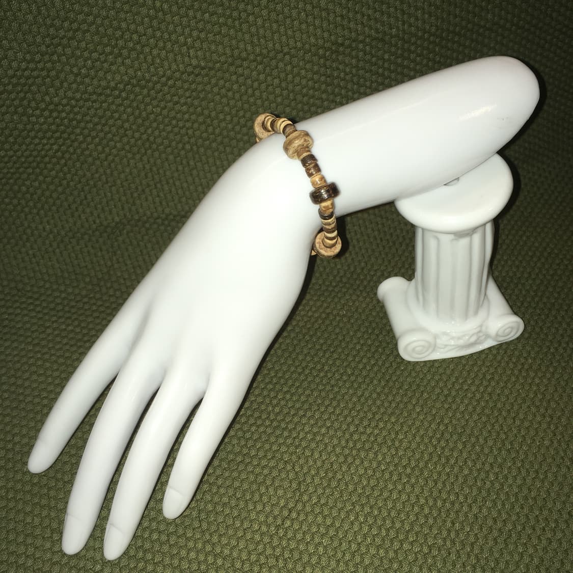 빈티지 우드비즈 팔찌 상품이미지2