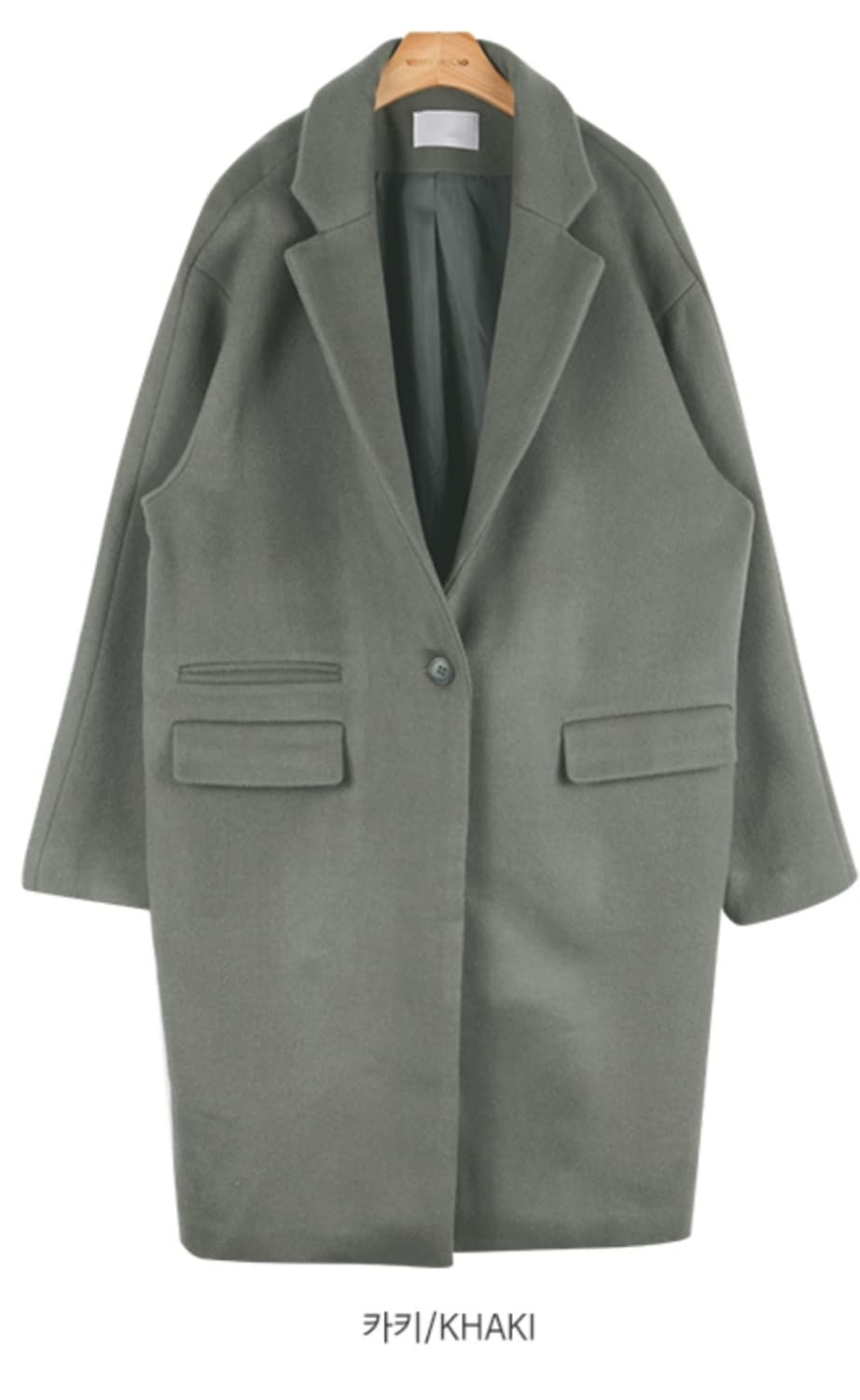 캐시미어 롱 코트 새상품 상품이미지4