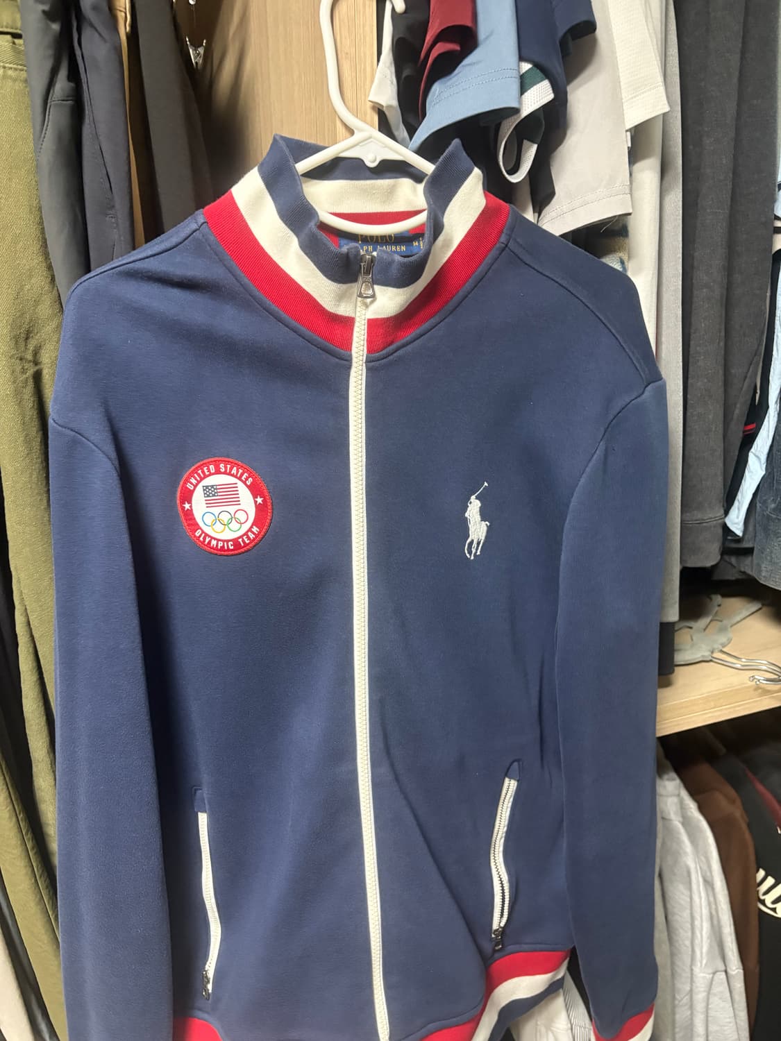 폴로 미국 올림픽 져지 상태 s급 상품이미지1