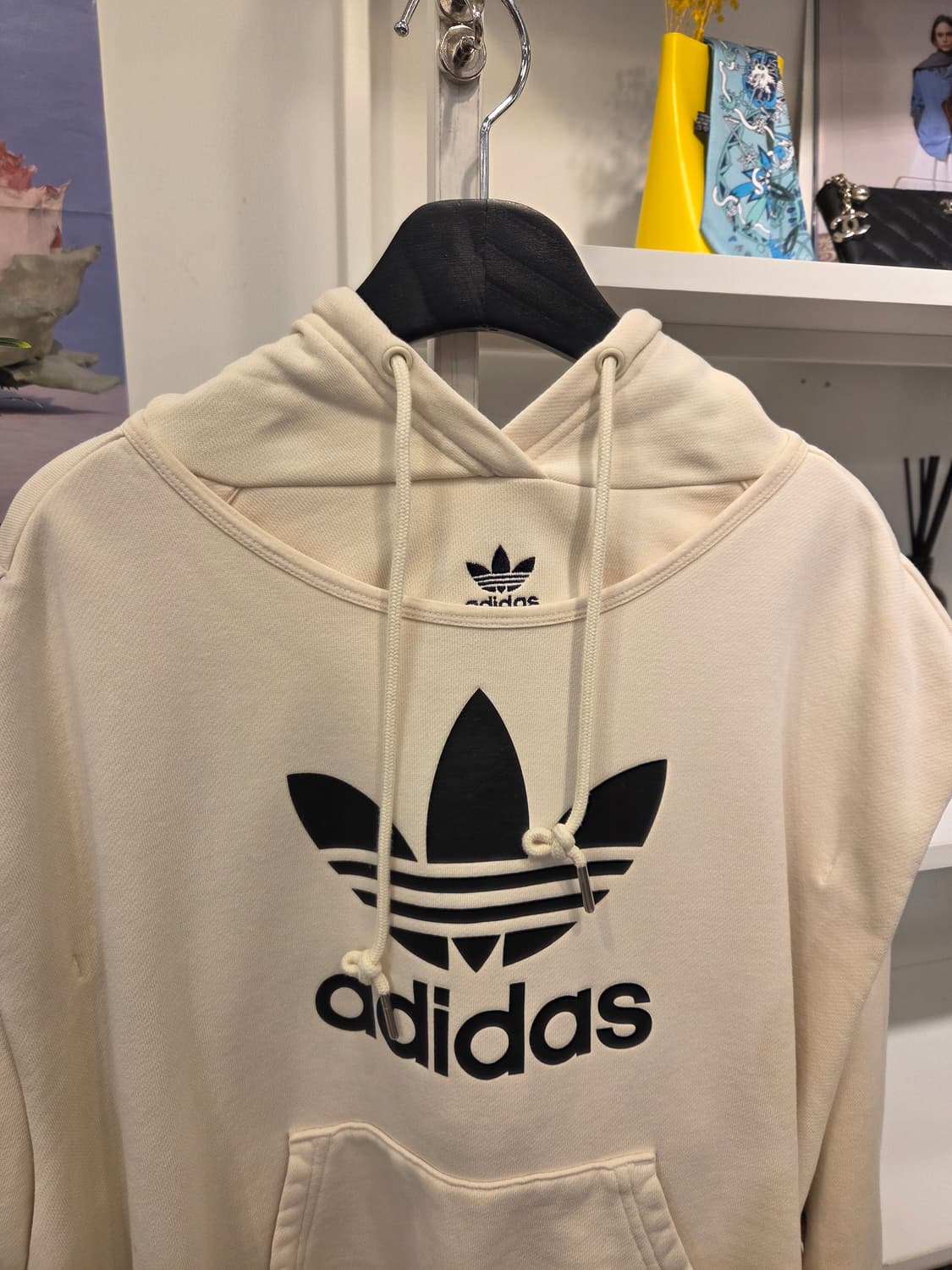 아디다스 크롭 후드티 베스트 세트 상품이미지2