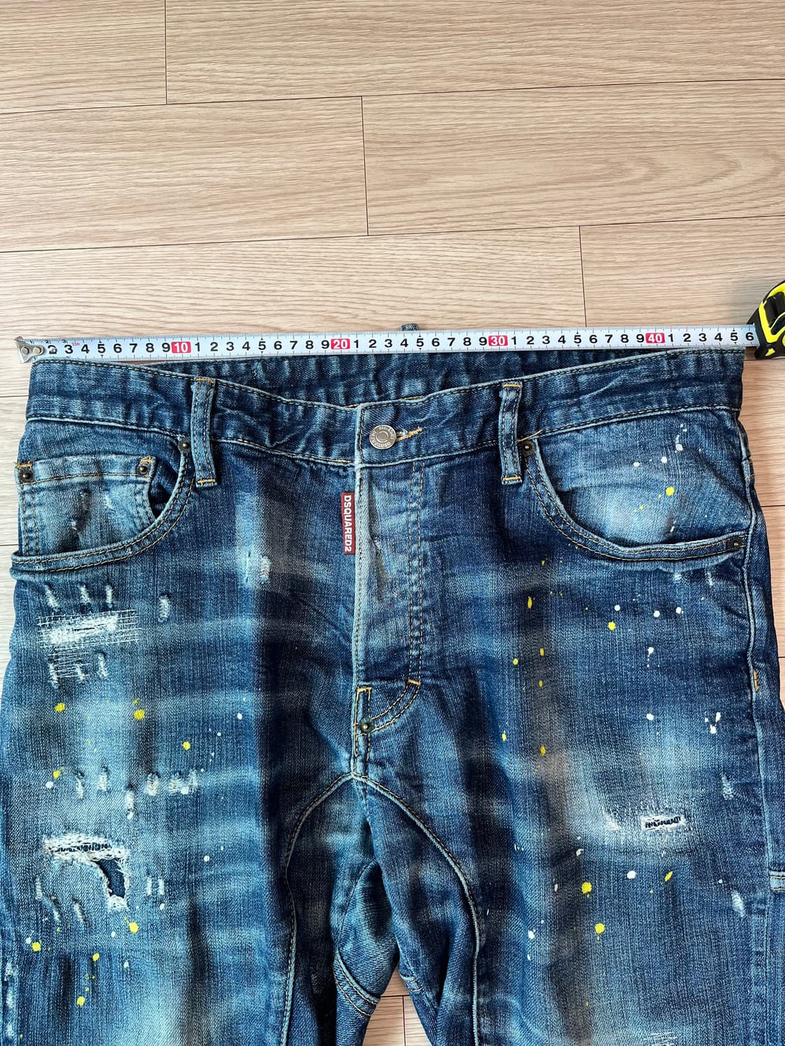 디스퀘어드2 페인트 스플래터 데님 48(34인치) 정품 상품이미지8