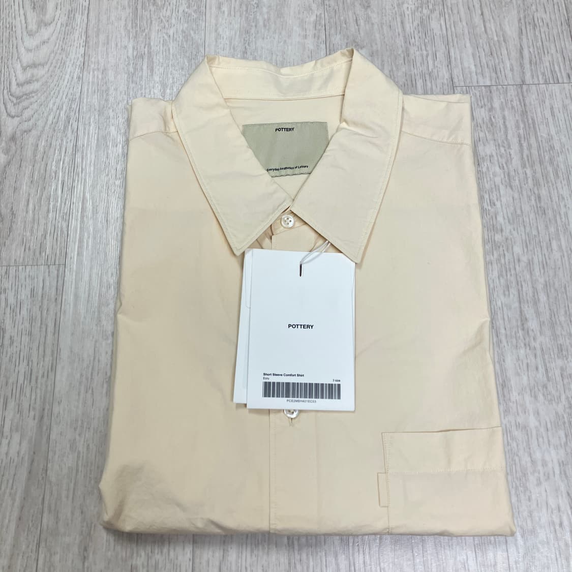 [3] 포터리 컴포트 셔츠 에크루 상품이미지4