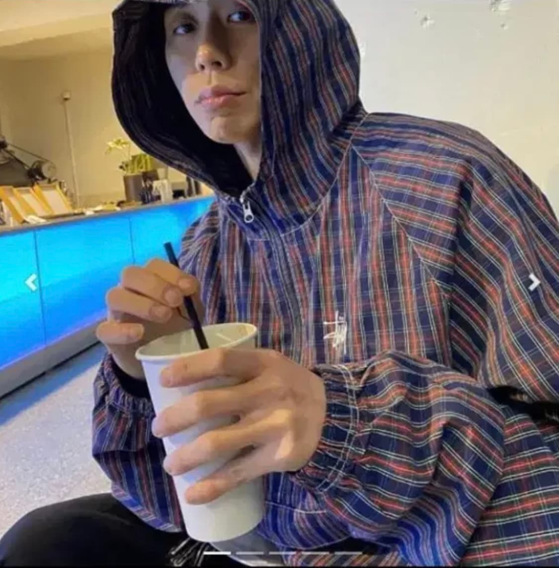 스투시 브러쉬드 아노락[XL] 상품이미지1