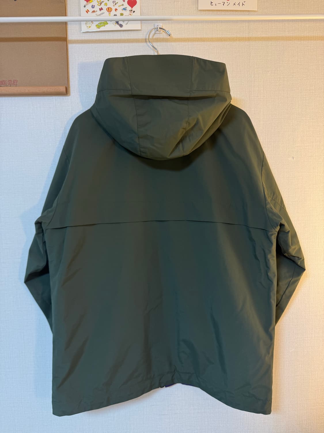 [L]뉴발란스 유틸리티 카고 바람막이 자켓 카키 상품이미지3