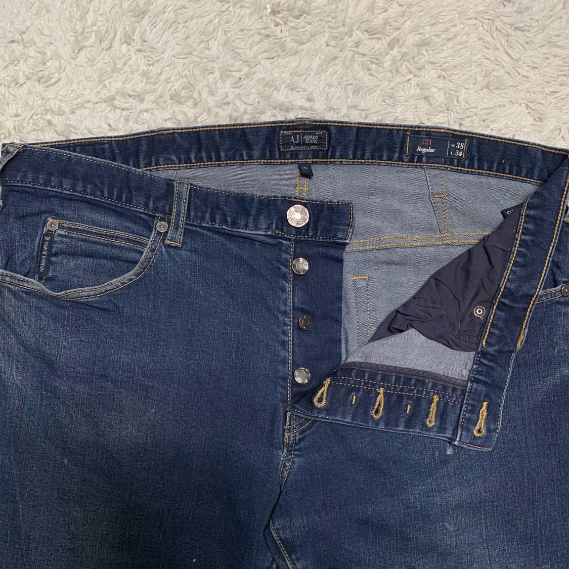 [39] Armani Jeans 테이퍼드핏 데님팬츠 상품이미지4