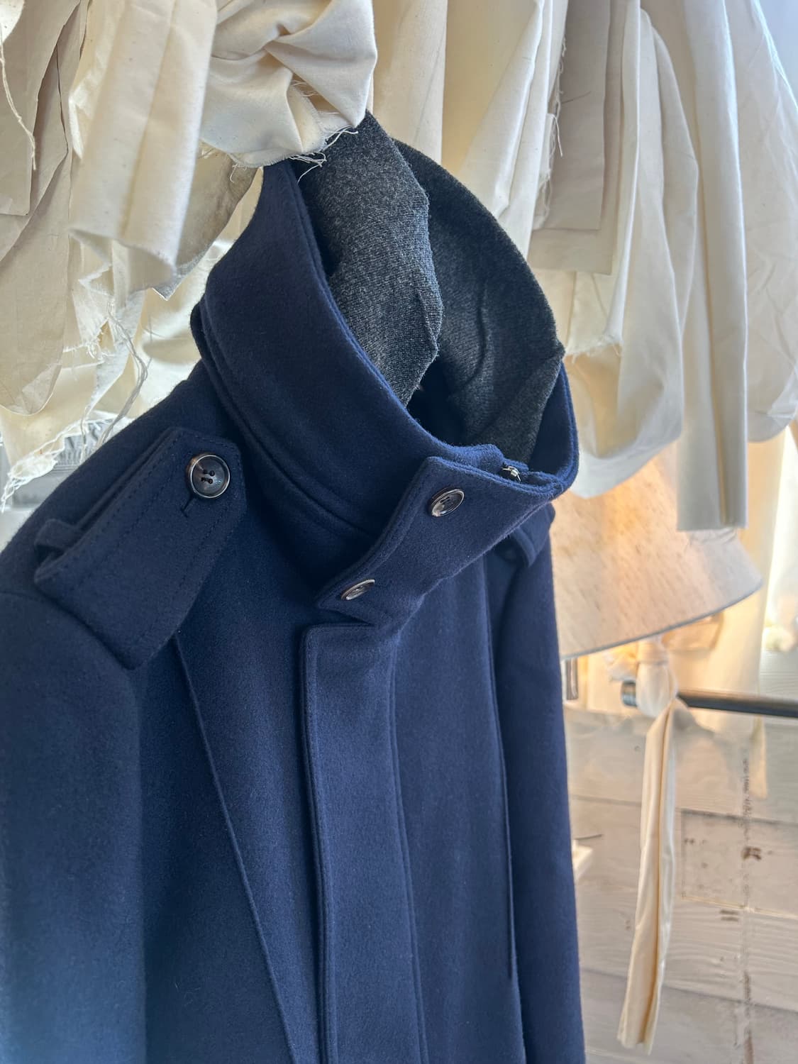 WOOYUNGMI 디테일 코트 상품이미지2