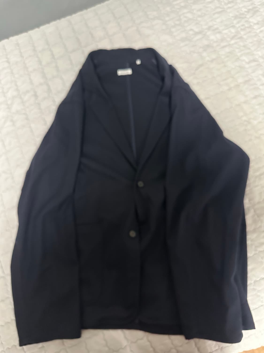 우드비 울 캐시미어 네이비 셋업 상의 2, 하의 3 사이즈 판매합니다 상품이미지4