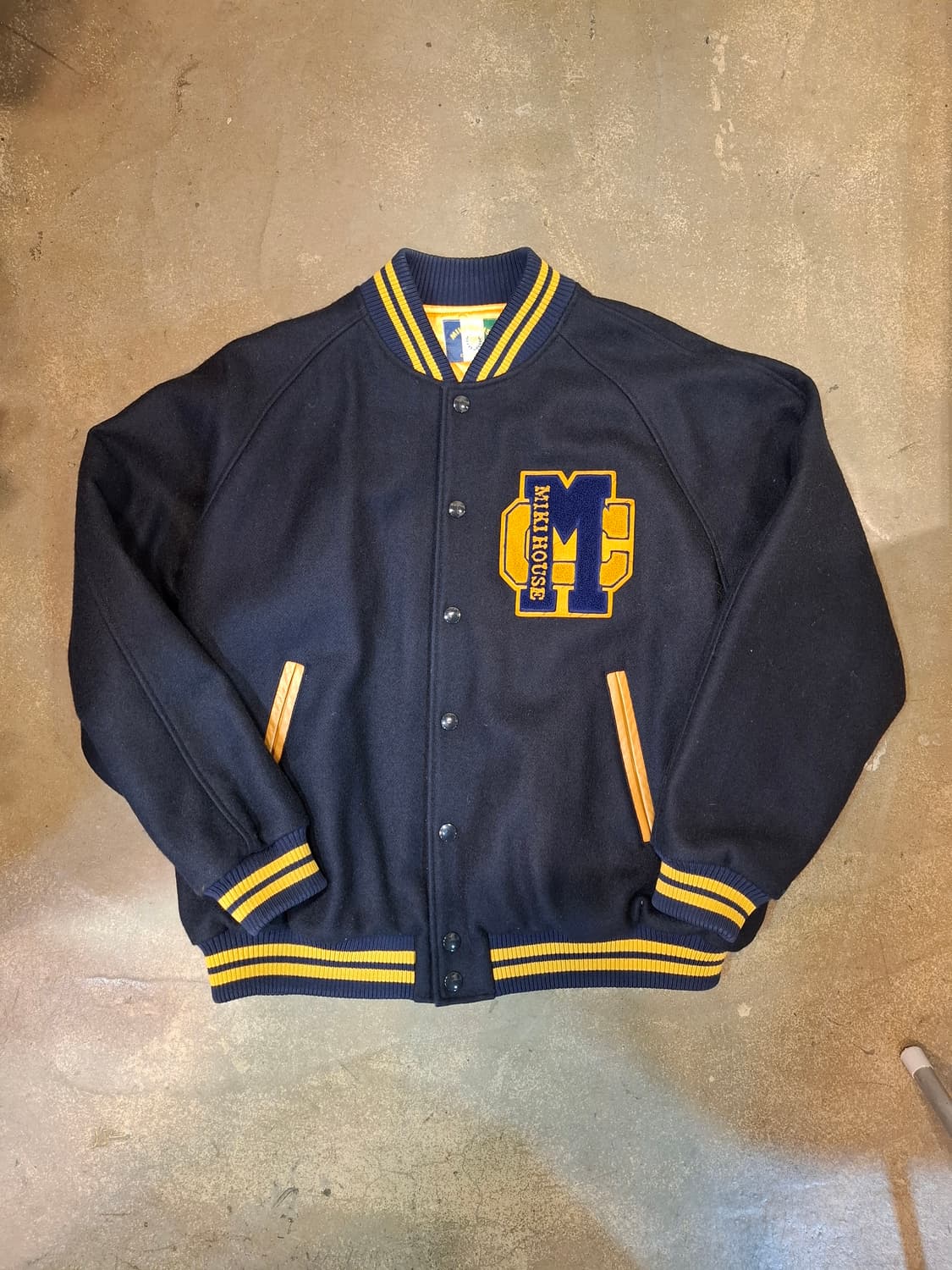 미키하우스 울 바시티 자켓 상품이미지1