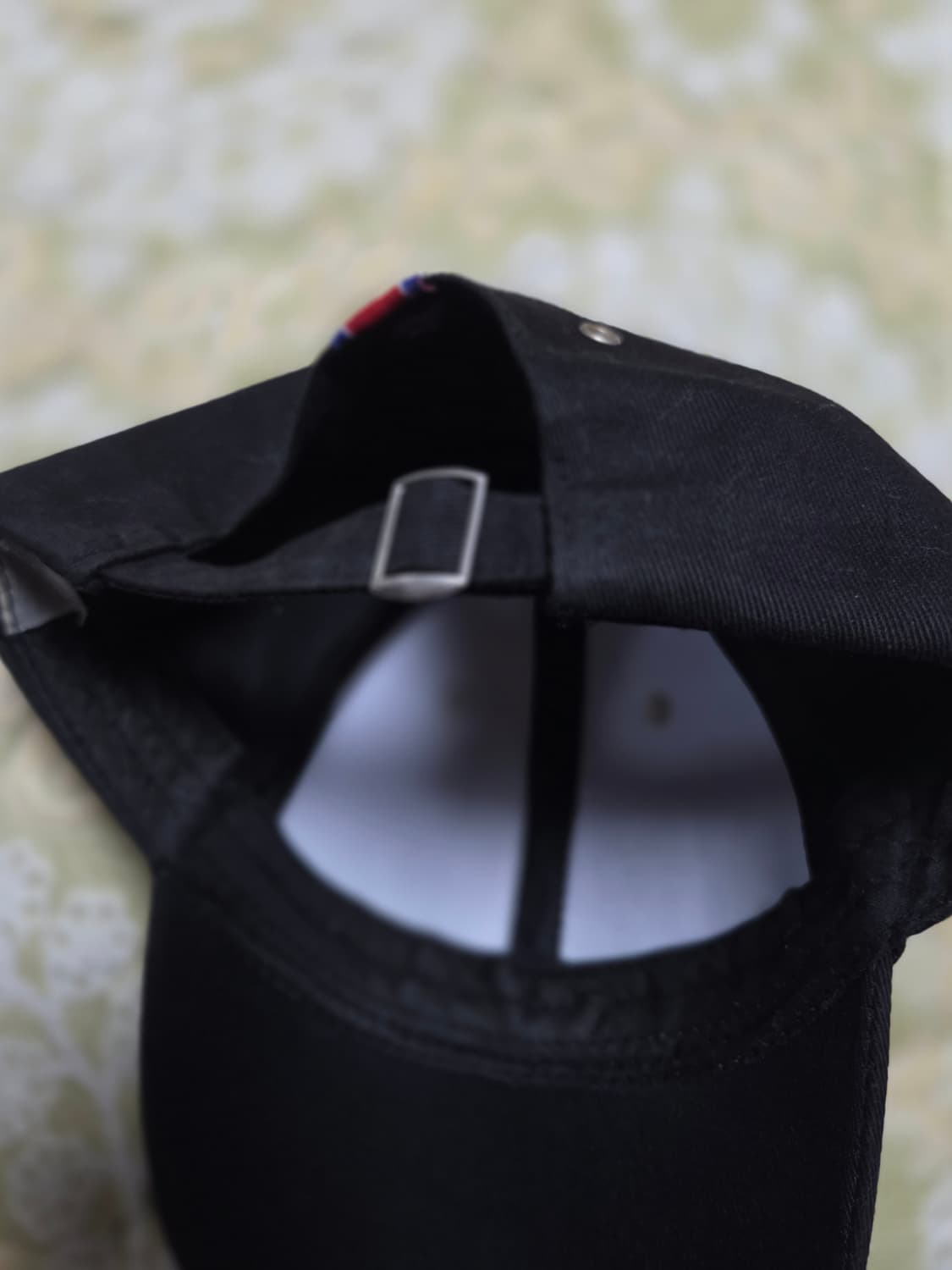 오프화이트 블랙 볼캡 모자 상품이미지5