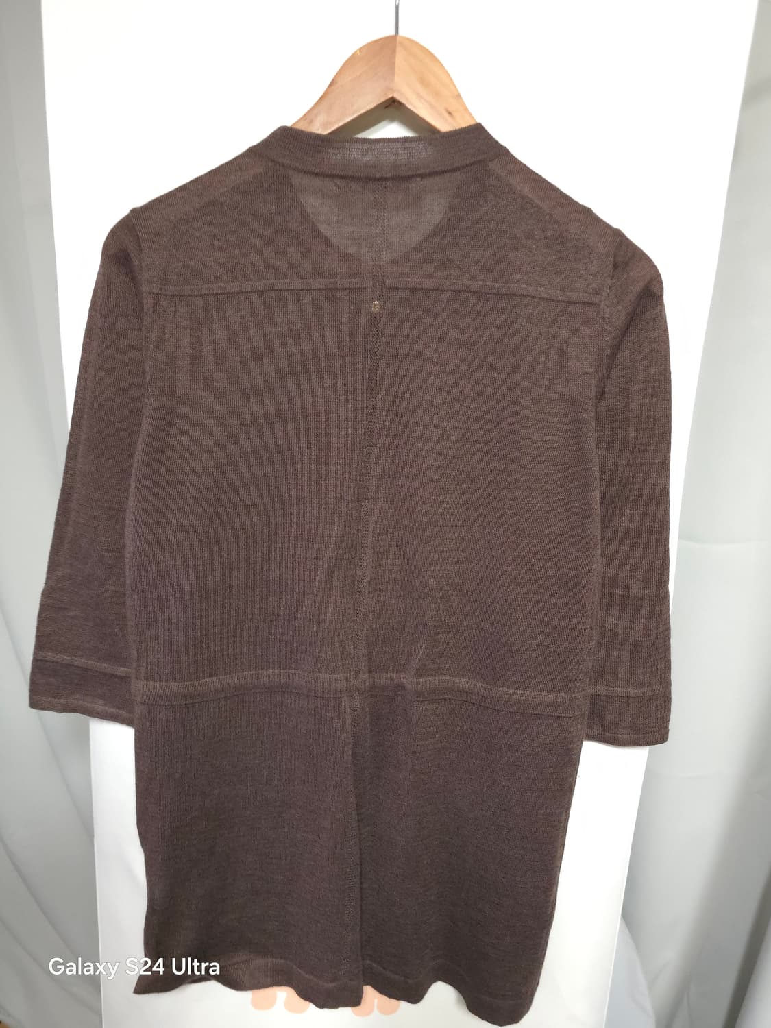 BCBG 브라운 마혼방 칠부소매 가디건 ✨️정품✨️
 상품이미지2