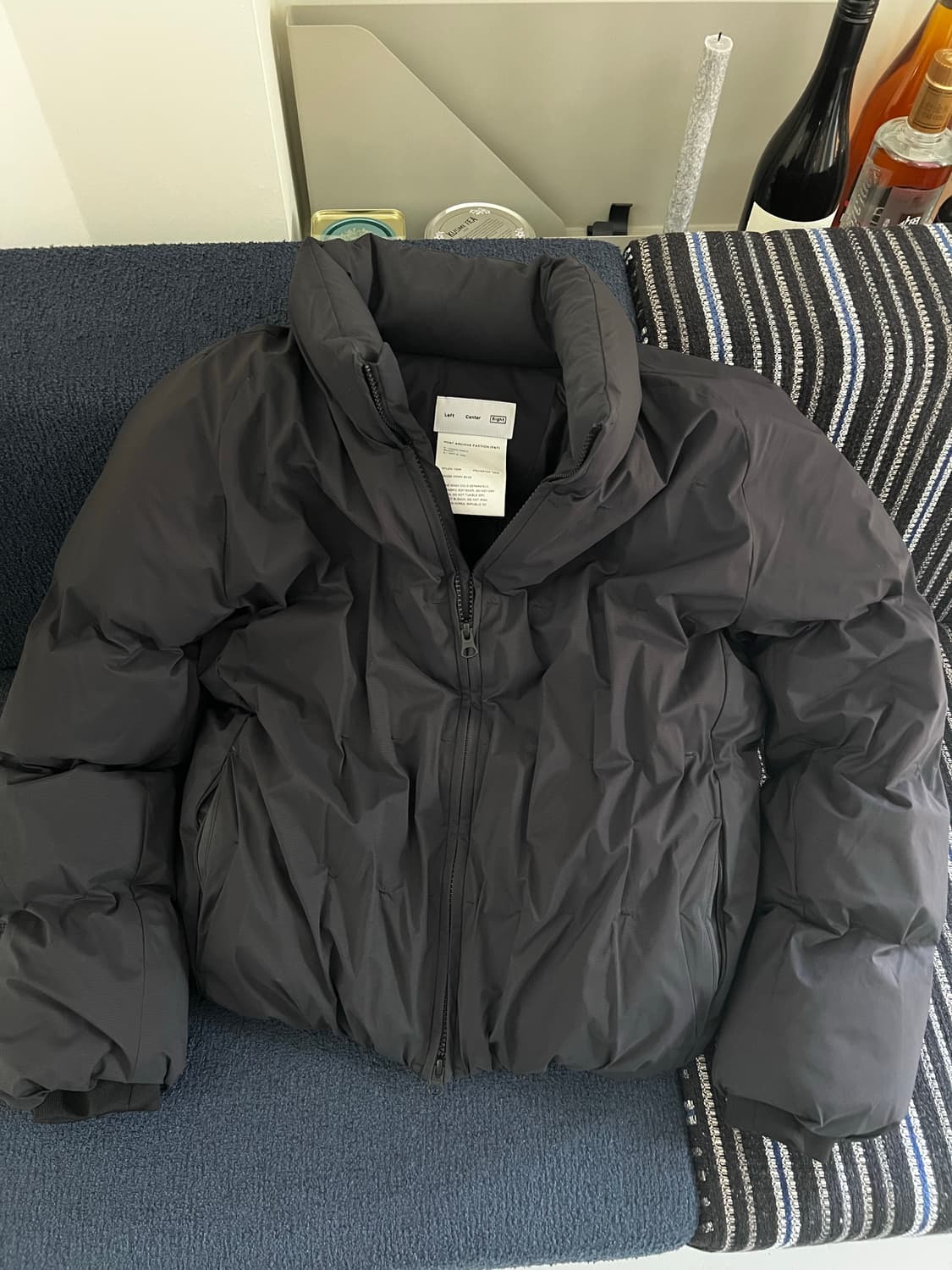 파프(PAF) 5.1 right 구스다운 패딩 블랙(XS) 상품이미지1