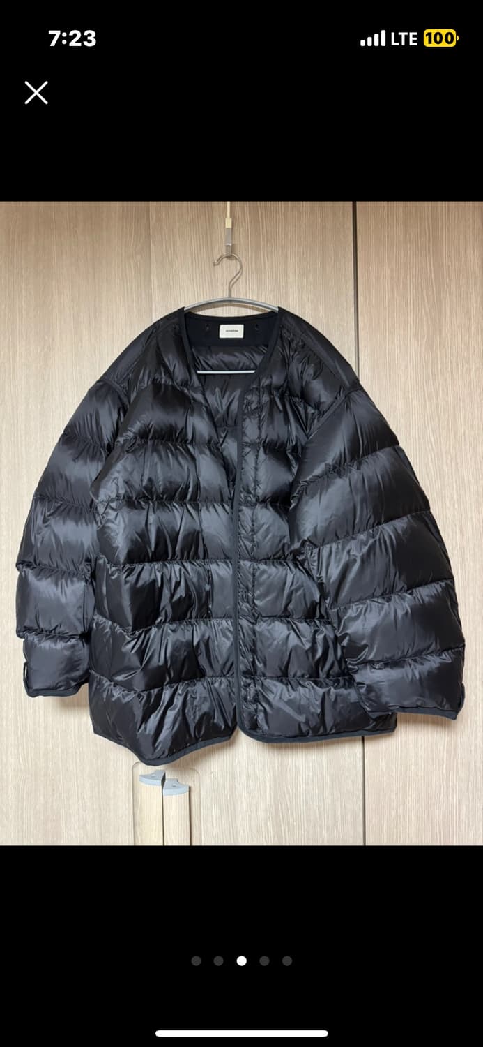 인더로우 m65 숏모즈파카 블랙 xl 상품이미지3