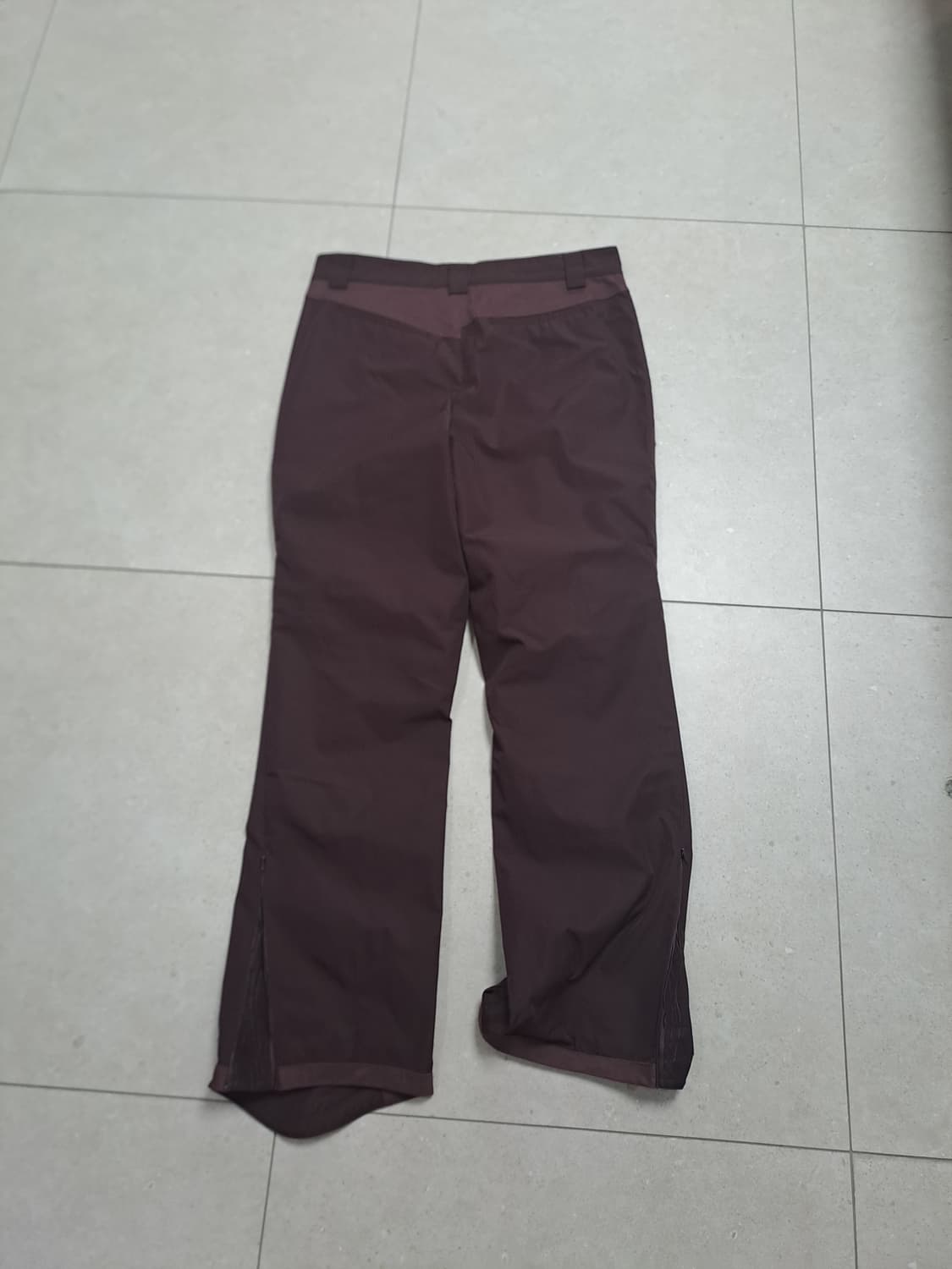 L) xlim 엑슬림 ep6 07 트라우저 버건디 상품이미지3