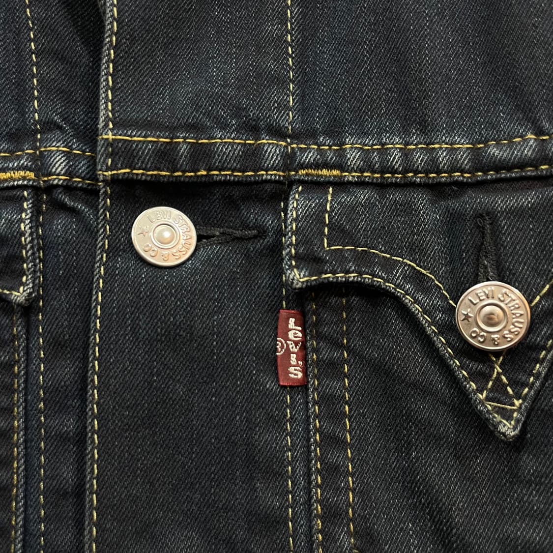 Levi’s Dark Indigo Trucker 상품이미지6