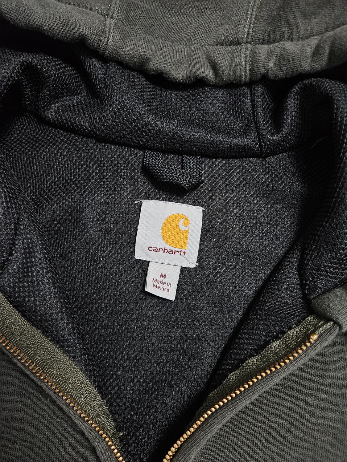 칼하트 써멀 레인디펜더 후드집업 차콜 상품이미지8