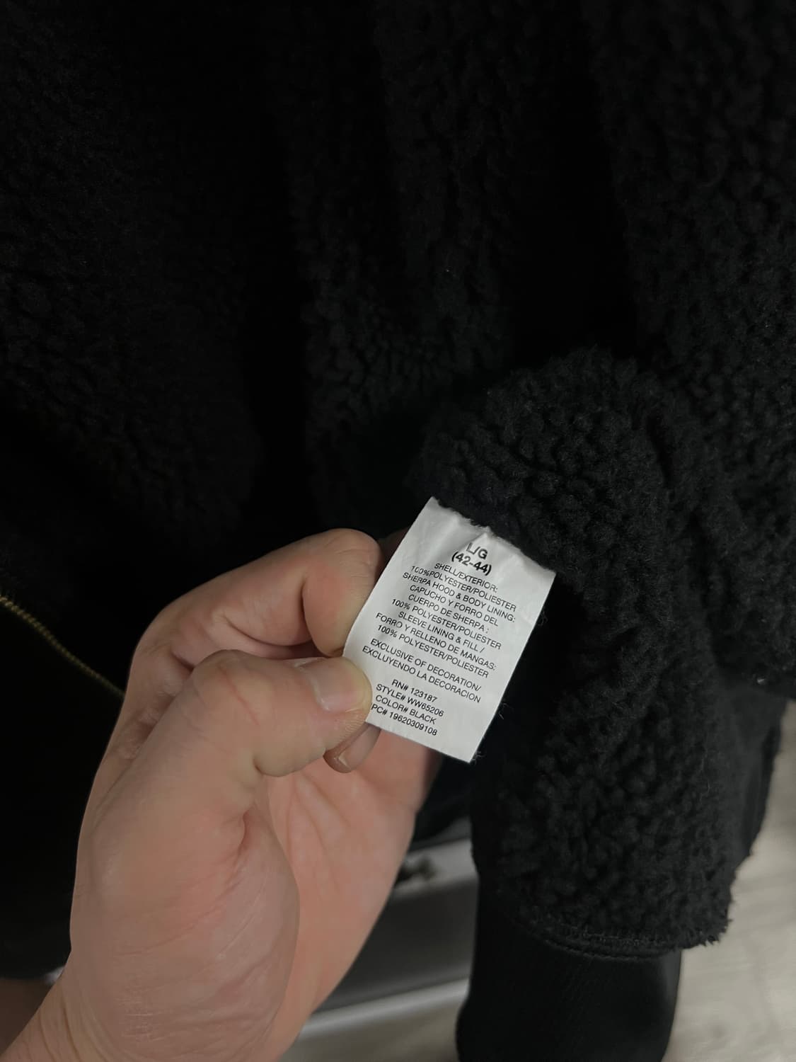 랭글러 워크웨어 세르파 풀 후드집업 상품이미지4