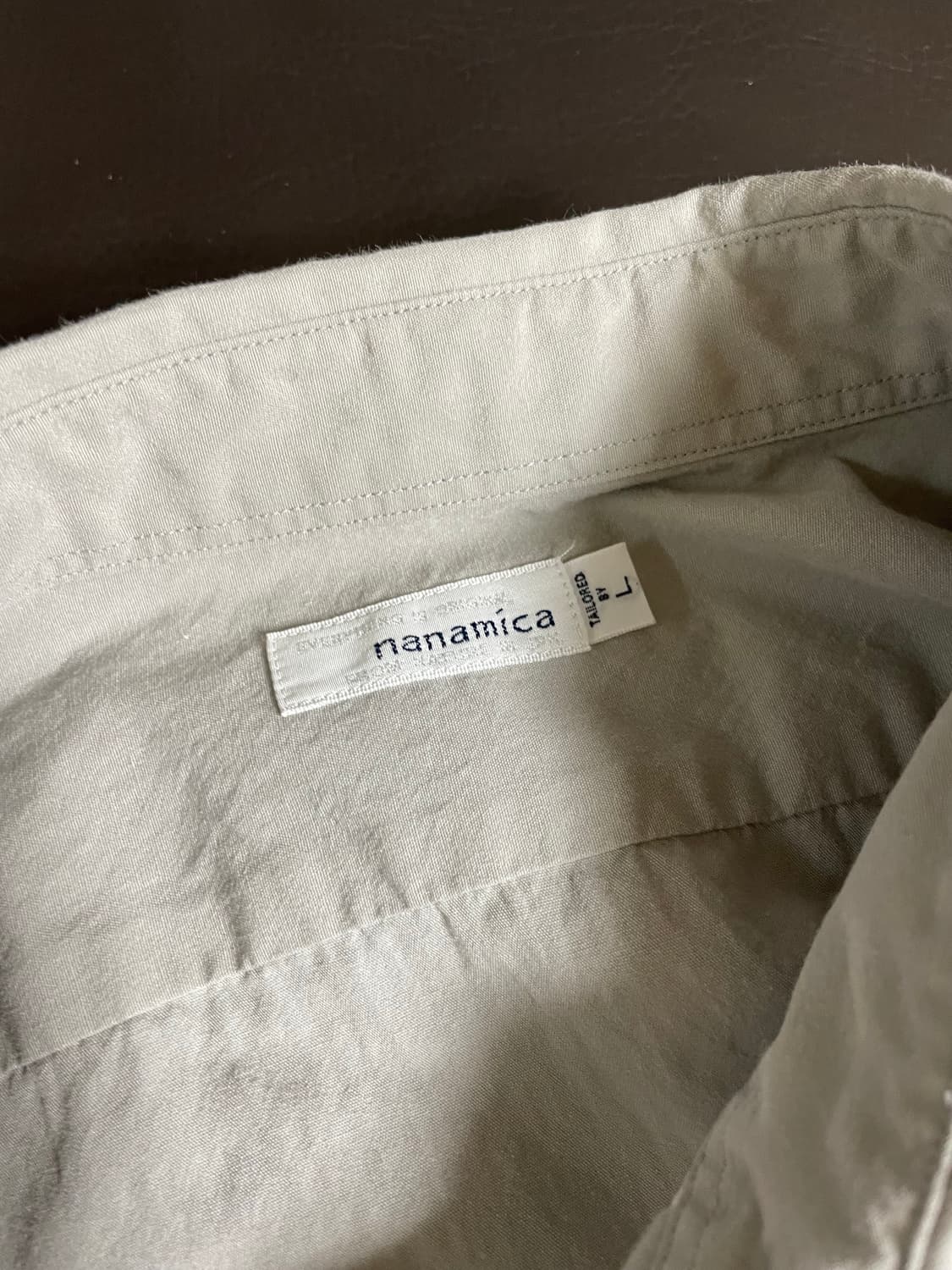 나나미카 레귤러 윈드 셔츠 자켓 L 상품이미지6