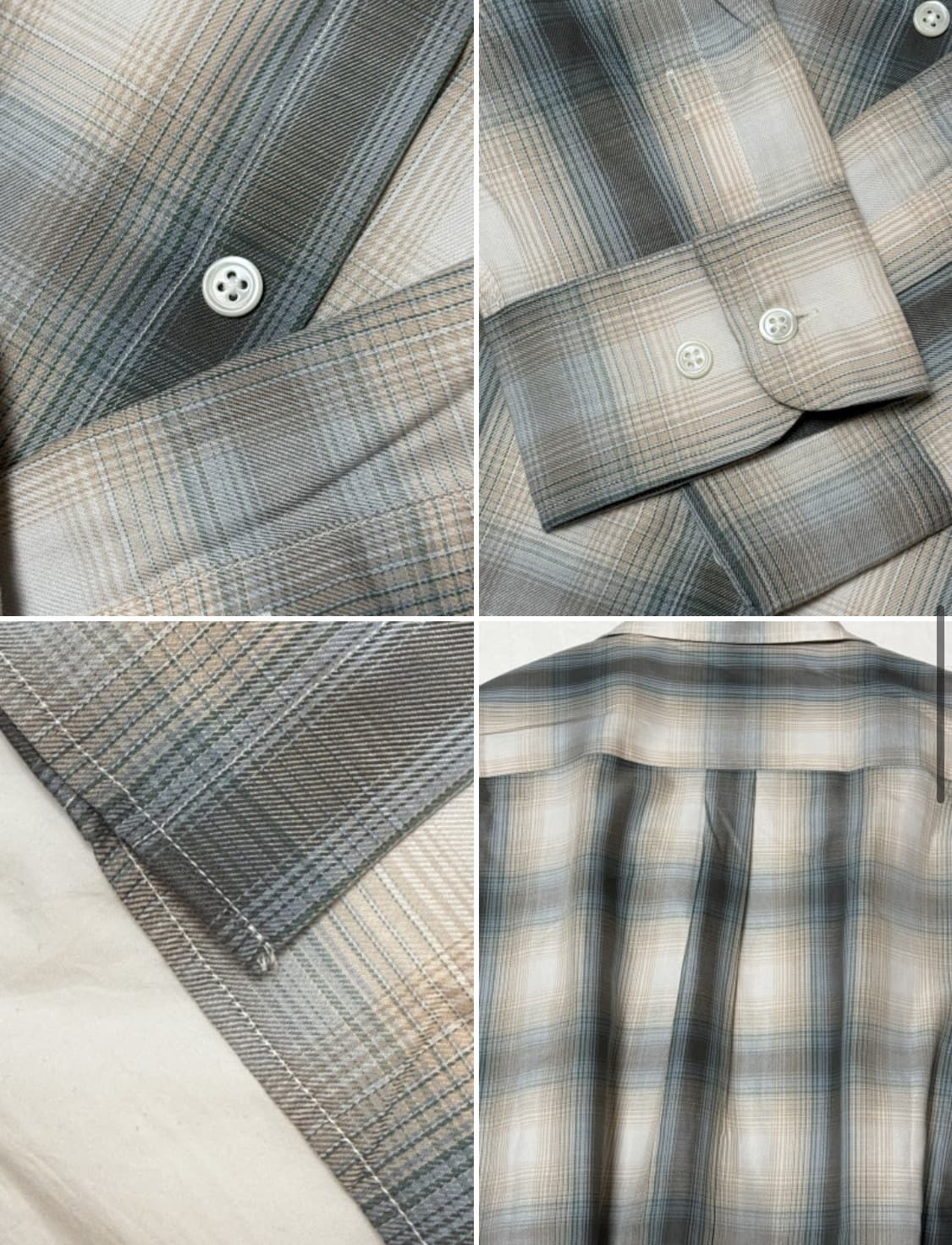 [46] 퍼스트플로어 바닐라스카이 옴브레 셔츠 상품이미지2